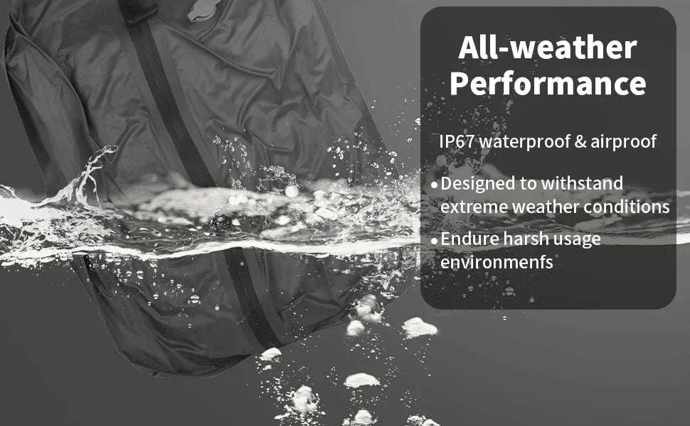 17L Vacuum Compression Bag with Air Pump for Travel Storage-1 bag 1 pump black / China Mainland