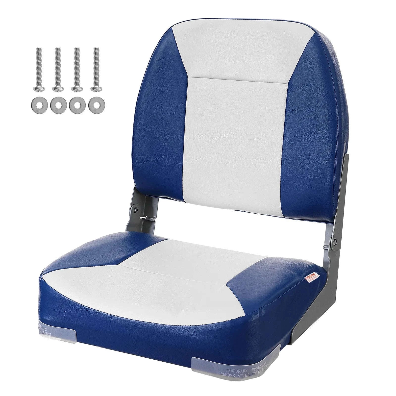 18.9-Inch Low Back Folding Boat Seat-1 pc / United States