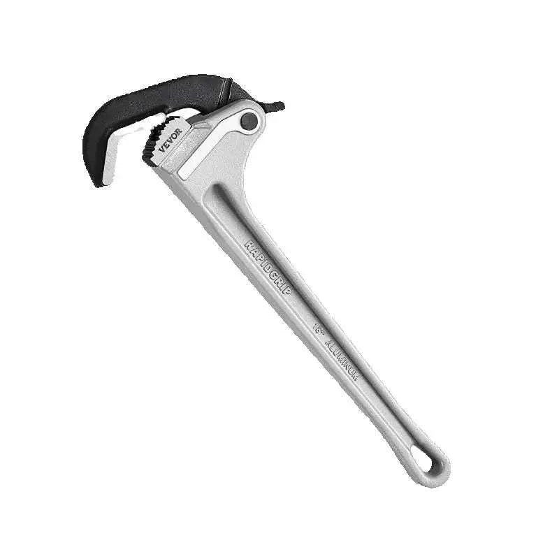 18" Aluminum Pipe Wrench with Automatic Jaw Adjustment-18inch / United States