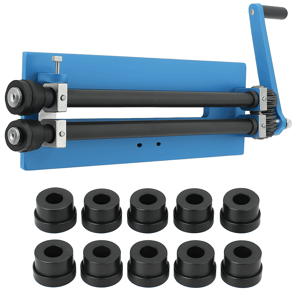 18-Inch Sheet Metal Bead Roller with 6 Dies Manual Forming Machine-United States