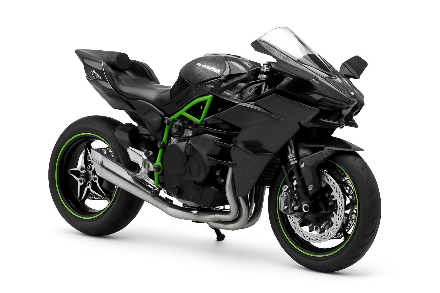 1:18 Kawasaki Ninja H2R Die-Cast Motorcycle Model