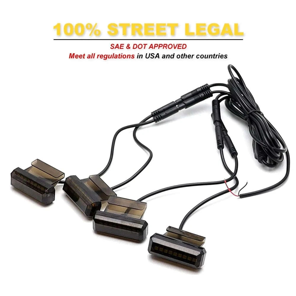 18 LED Front Grille Daytime Running Light 12V-4PCS