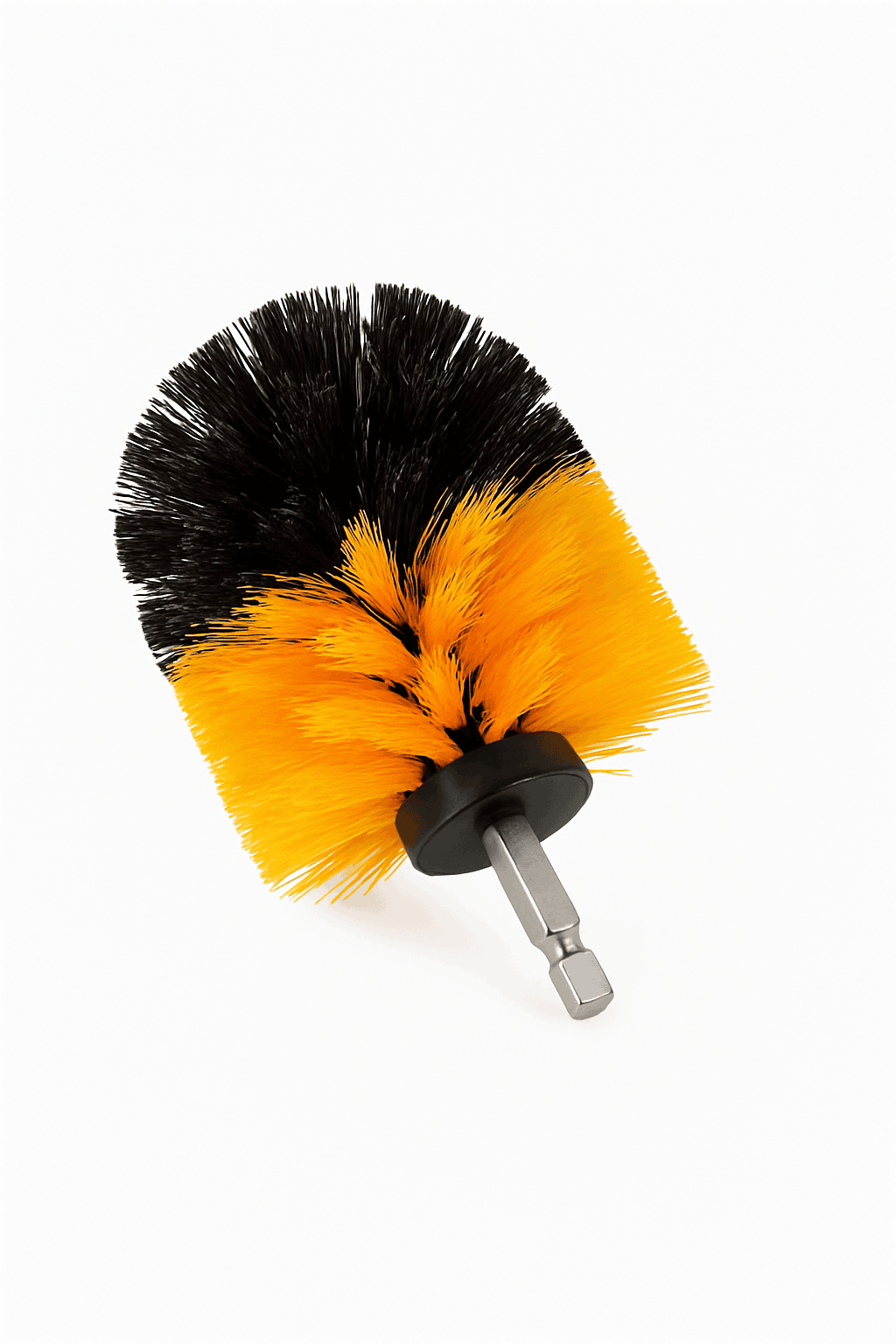 18-Piece Drill Brush Cleaning Set for Bathroom, Tile & Wheels-Orange / United States