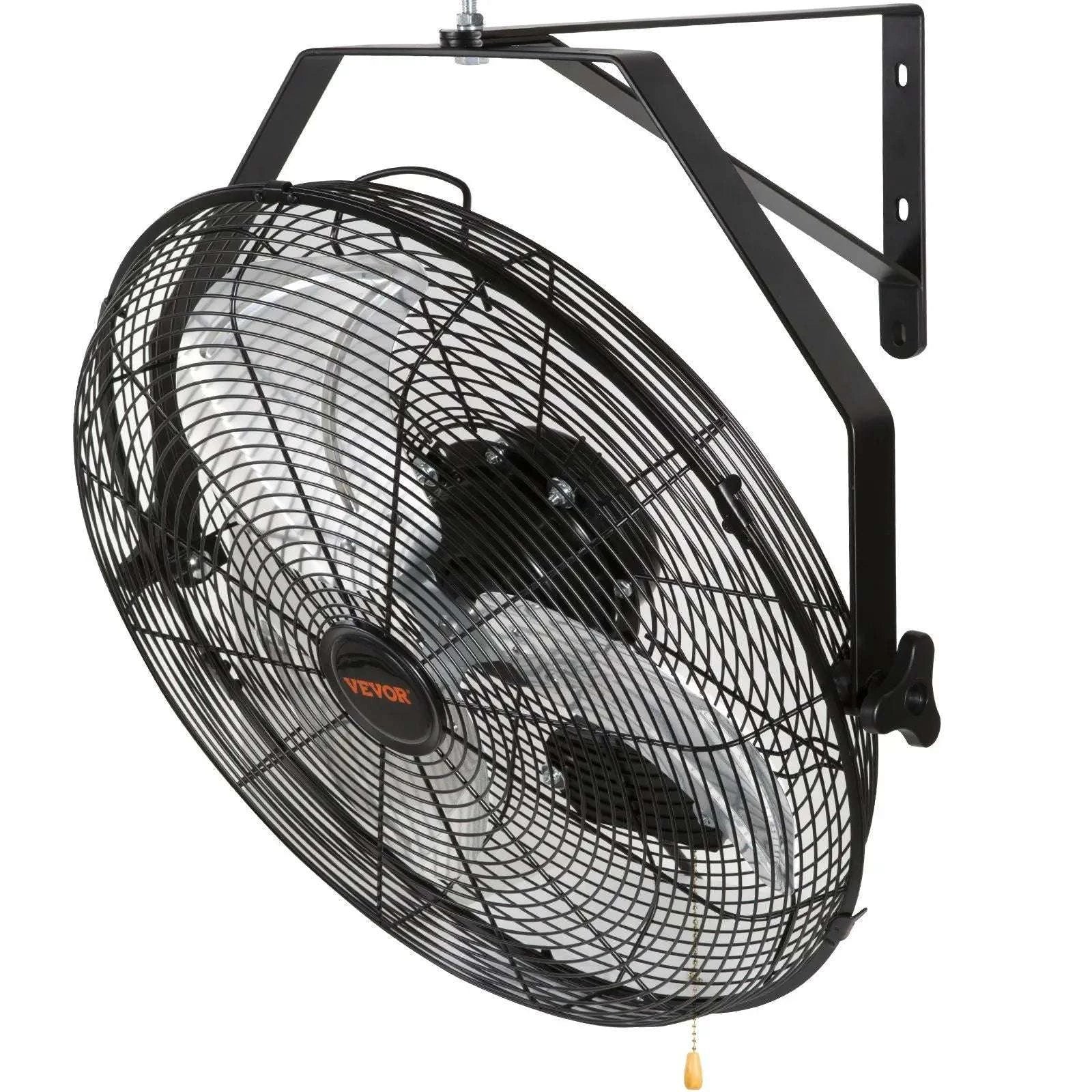 18" Wall Mount Fan with 3 Speeds, 4150 CFM High Velocity Airflow-United States