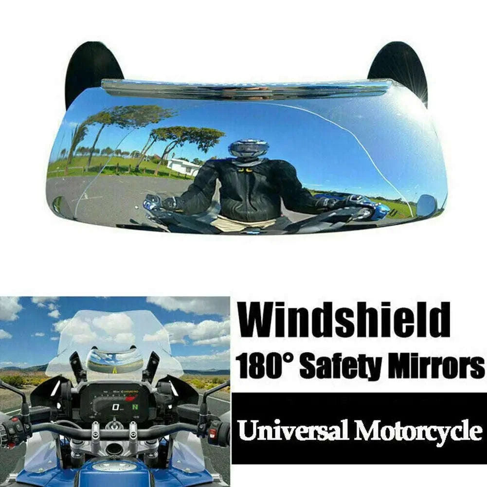180° Blind Spot Motorcycle Rearview Mirror-sliver