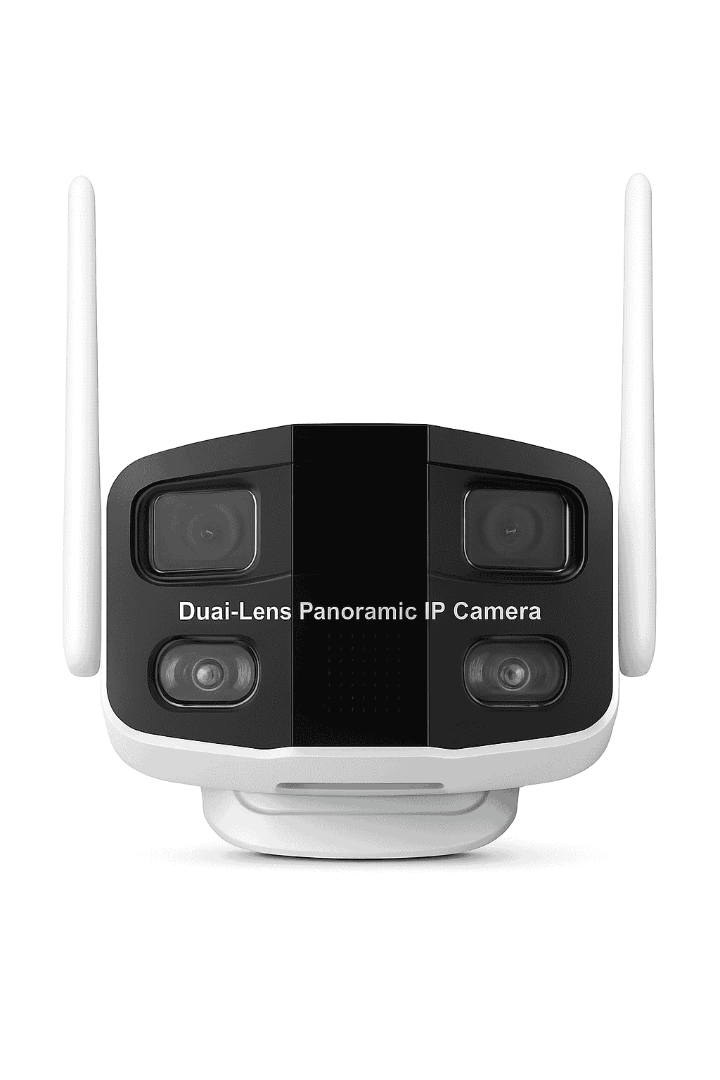 180° Dual Lens Outdoor Security Camera 4MP with Night Vision-4MP Dual Len12V 1A / BR PLUG