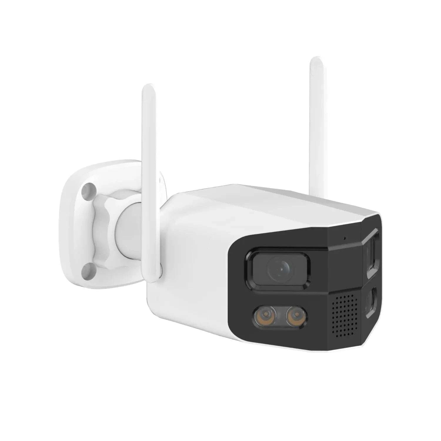 180° Dual Lens Outdoor Security Camera 4MP with Night Vision-4MP Dual Len12V 1A / BR PLUG
