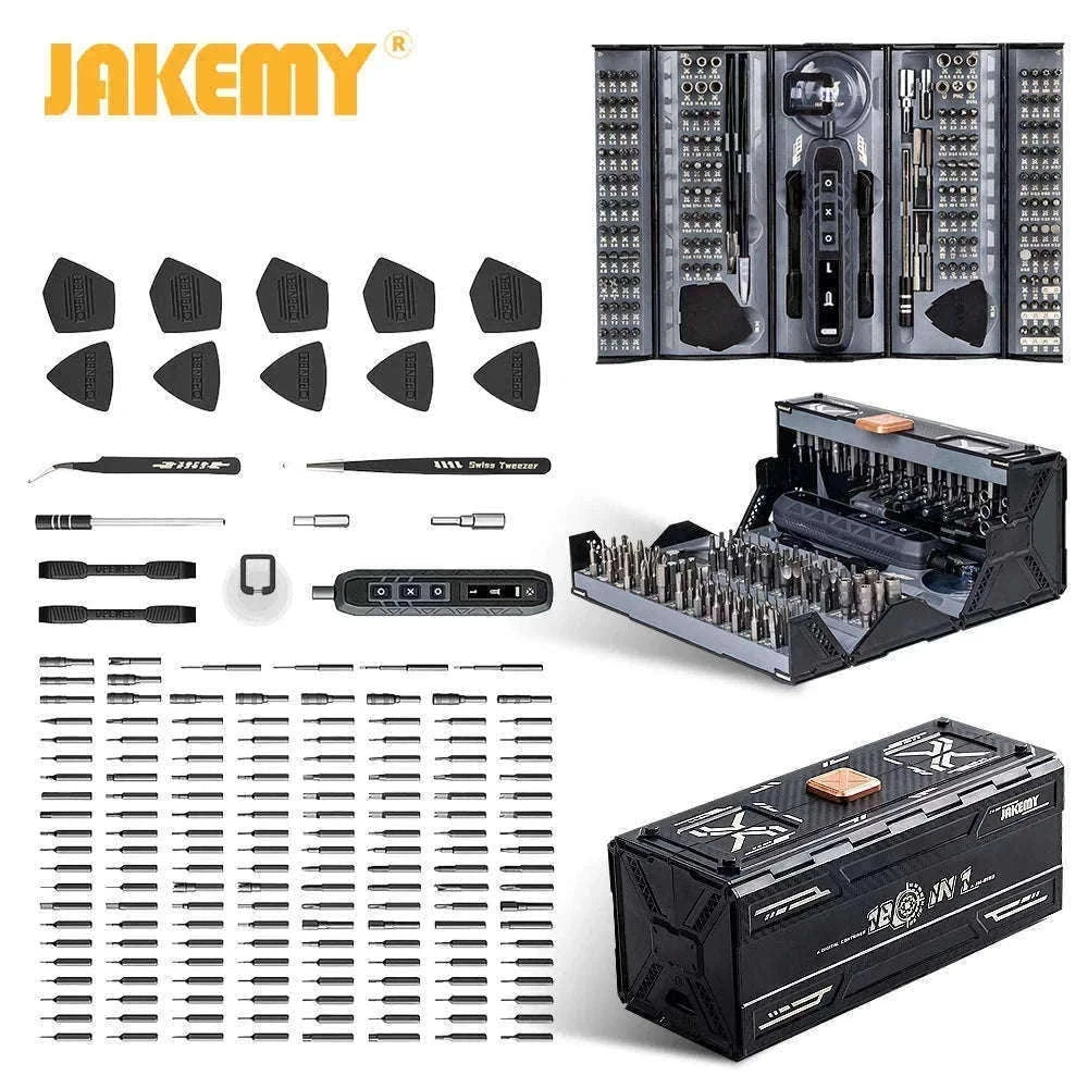 180-in-1 Precision Screwdriver Set with Magnetic Bits for Electronics Repair-Manual 180in1 WH / GERMANY