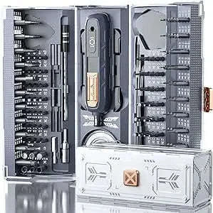 180-in-1 Precision Screwdriver Set with Magnetic Bits for Electronics Repair-Manual 180in1 WH / GERMANY
