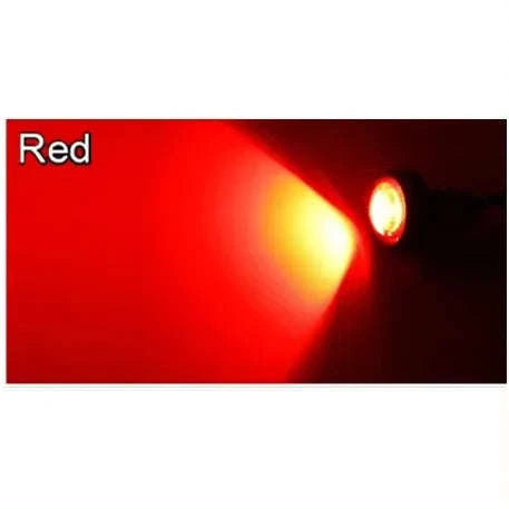 18mm Universal LED Driving Lights 12V-Green / 10pcs