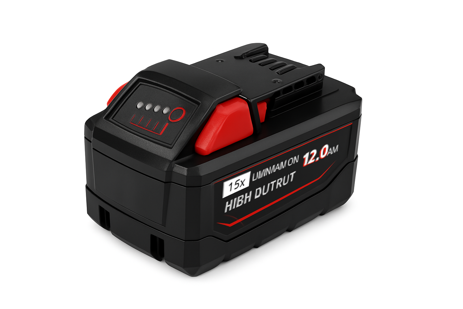 18V 12000mAh Li-ion Replacement Battery Pack for Cordless Tools