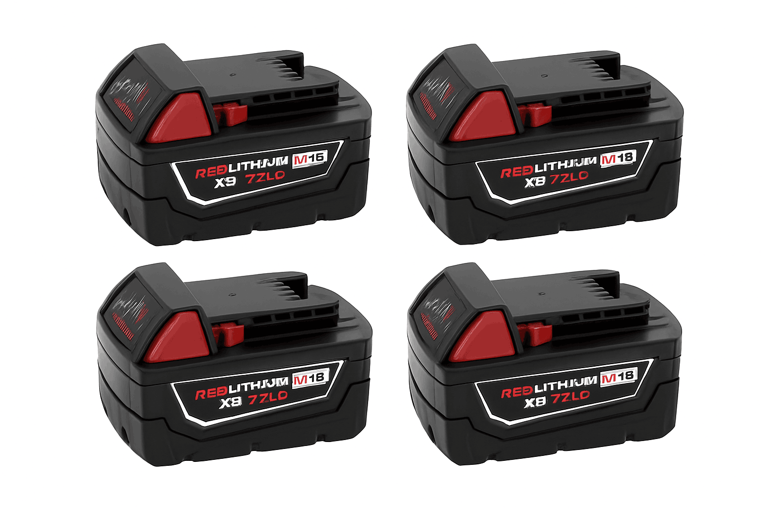 18V 6.0Ah Lithium-Ion Replacement Battery for Cordless Tools-2PCS6.0AH-ChargerUS / United States