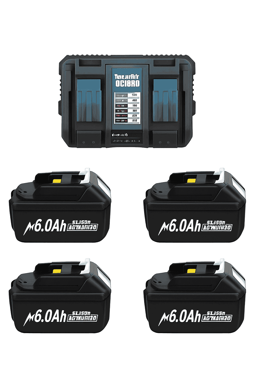 18V 6Ah Replacement Battery for Makita Power Tools-4 6.0ah / 18V / GERMANY