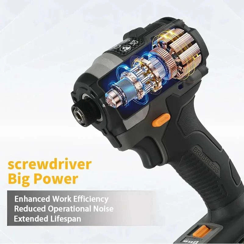 18V Brushless Impact Drill Set – McLaren Edition Combo Kit-DW-850