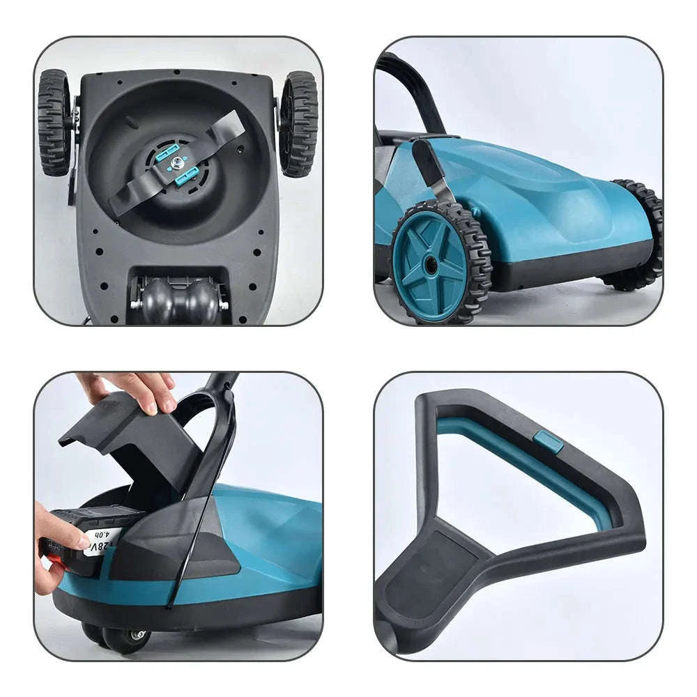 18V Cordless Brushless Grass Trimmer with Adjustable Height & Pole-1 pc battery / EU / france