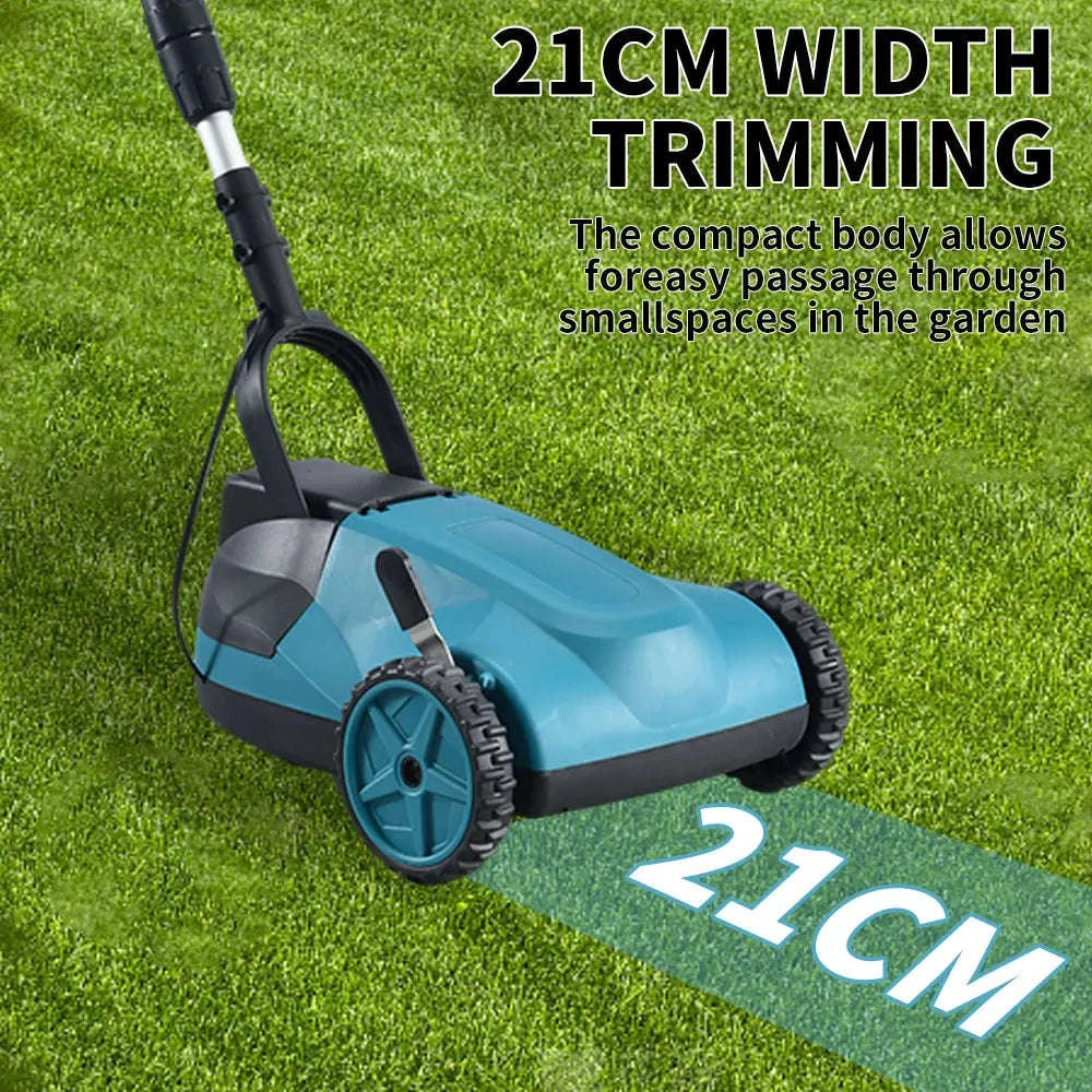 18V Cordless Brushless Grass Trimmer with Adjustable Height & Pole-1 pc battery / EU / france
