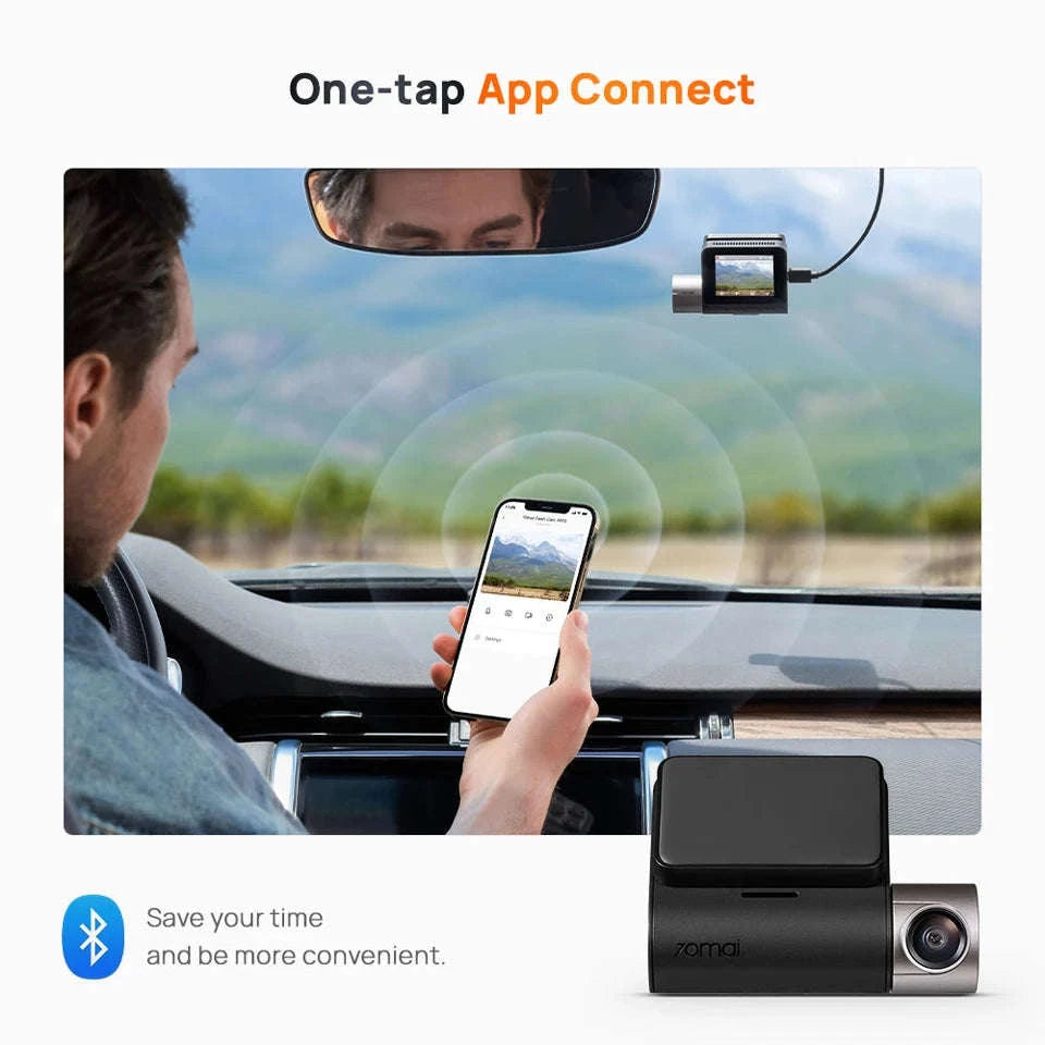 1944P HDR GPS Dash Cam with ADAS and Optional Rear Camera-2-Channel / Russian Federation / 128GB TF Card