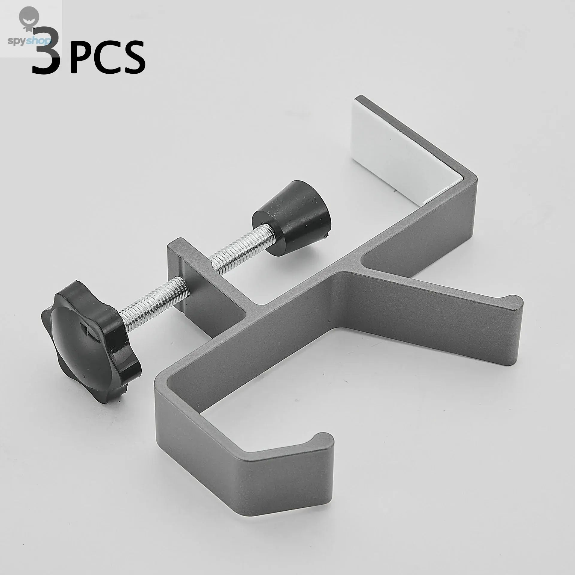 1PC Adjustable Desk Edge Hook Gaming Headset Desk Hanger Backpack Storage Hanging Hook Holder Punch-free Home Office Organizer Spy-shop.com