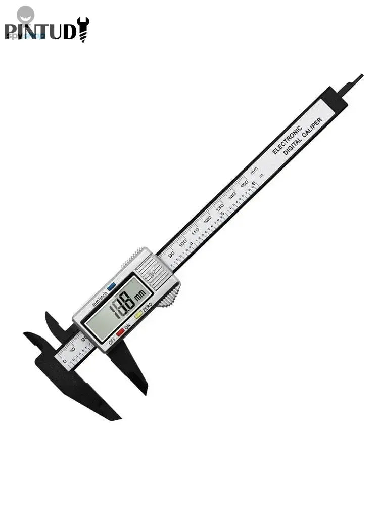 1PC Plastic Vernier Caliper Digital Display Caliper Mini Text Play Caliper Student Vernier Ruler 0 to 150mm Measuring Tool 