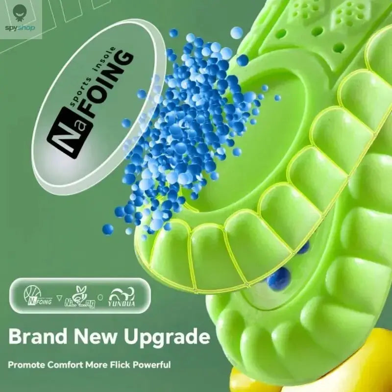 1Pair 4D Cloud Sport Insoles for Shoes PU Air Cushion Sole Soft Shock Absorption Deodorant Breathable Running Orthopedic Insoles 