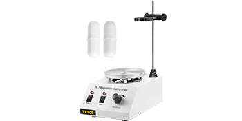 1L Heating Magnetic Stirrer Hot Plate with Stir Bar-United States / 100V-127V US Plug