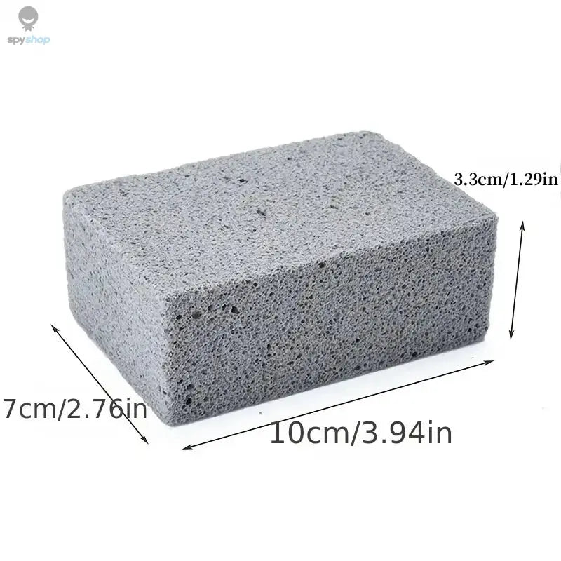 1pc BBQ Grill Cleaning Brush Brick Block Barbecue Cleaning Stone Pumice Brick For Barbecue Rack Outdoor Kitchen BBQ Tools Spy-shop.com