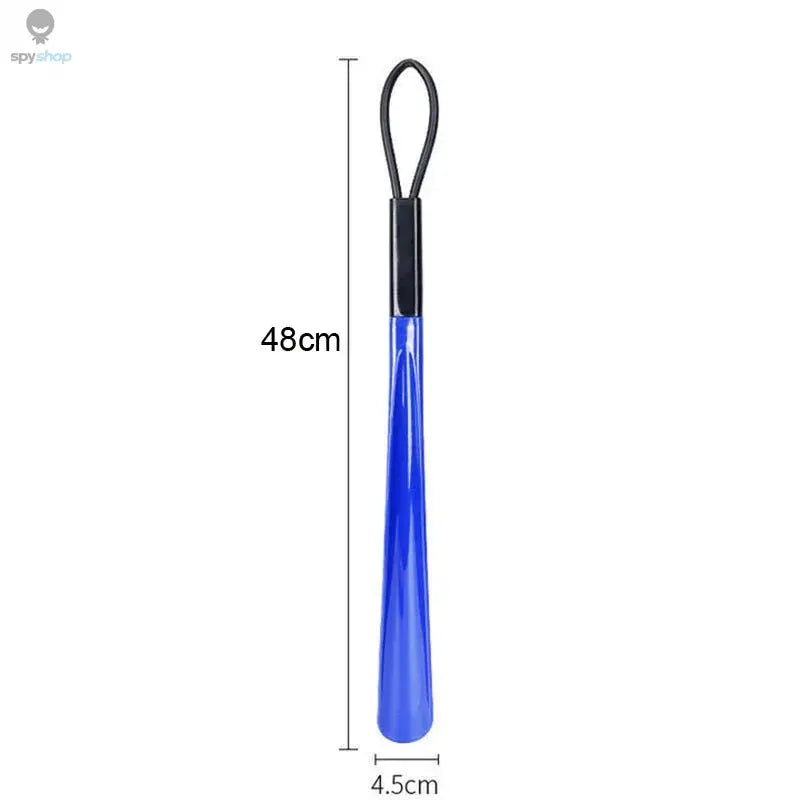 1pc Extra long flexible plastic shoe horns do not require bending durable shoe spoons for pregnant women wearing shoe assistants Spy-shop.com