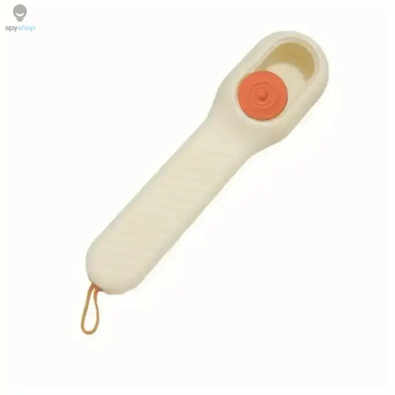 1pc Multi-function automatic spot shoe brush soft hair hand pressure hanging hole suitable for clothing carpet plastic handles 