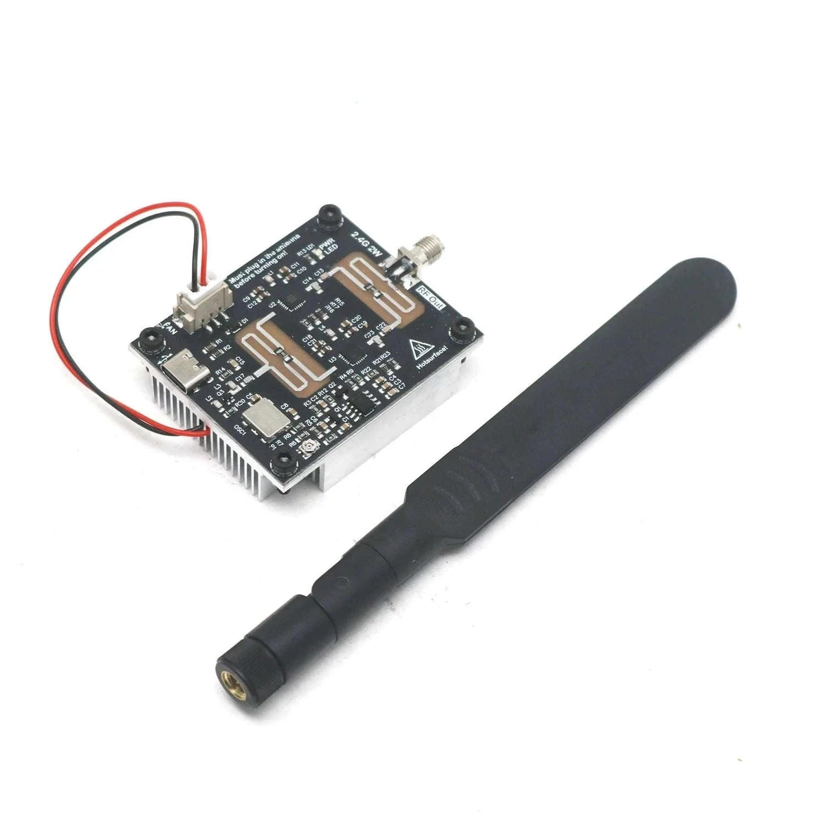 2.4GHz RF Signal Generator with 2W Power Amplifier-module W 8DBI