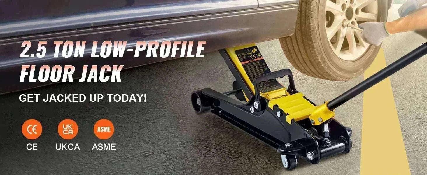 2.5 Ton Low Profile Floor Jack Steel Pneumatic Car Jack-2.5T / CZECH REPUBLIC