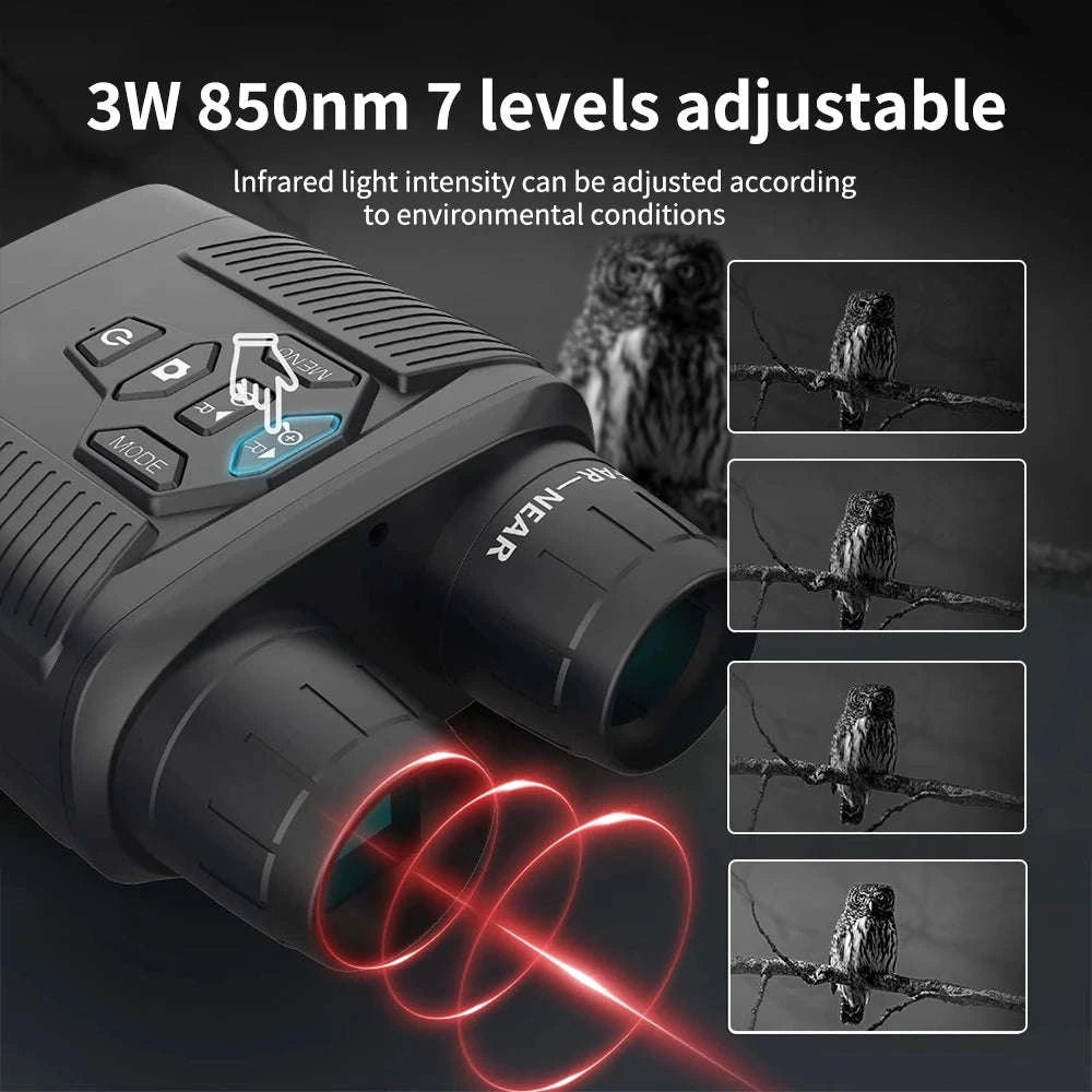 2.5K Night Vision Goggles with 36MP Photos and 6X Zoom-black / United States