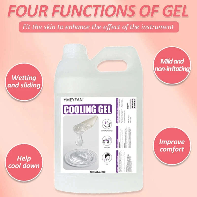 2.5L Clear Conductive Gel for Ultrasound and Beauty Devices-2.5L / CZECH REPUBLIC
