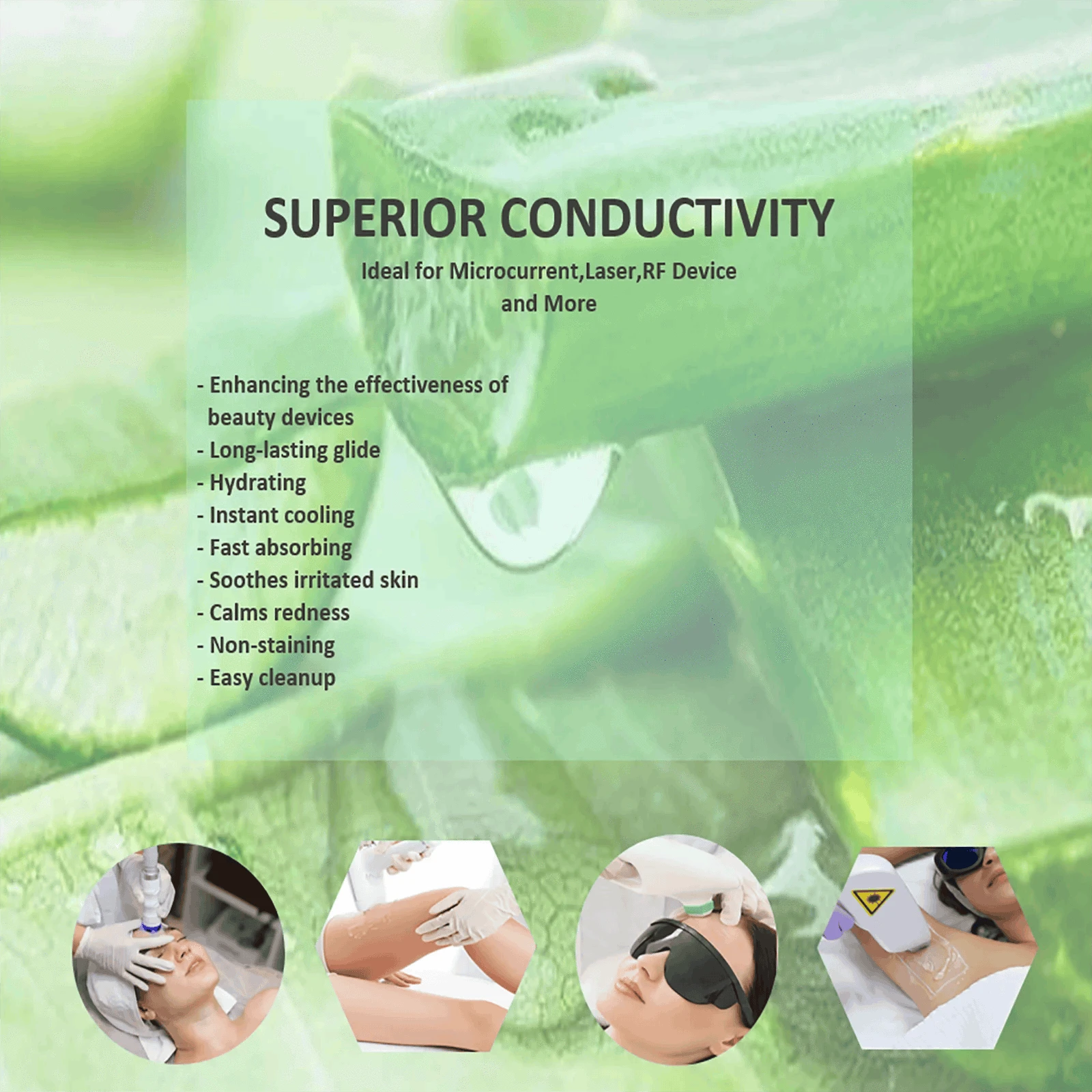2.5L Clear Conductive Gel for Ultrasound and Beauty Devices-2.5L / CZECH REPUBLIC