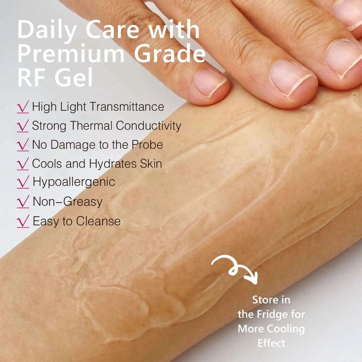 2.5L Clear Conductive Gel for Ultrasound and Beauty Devices-2.5L / CZECH REPUBLIC