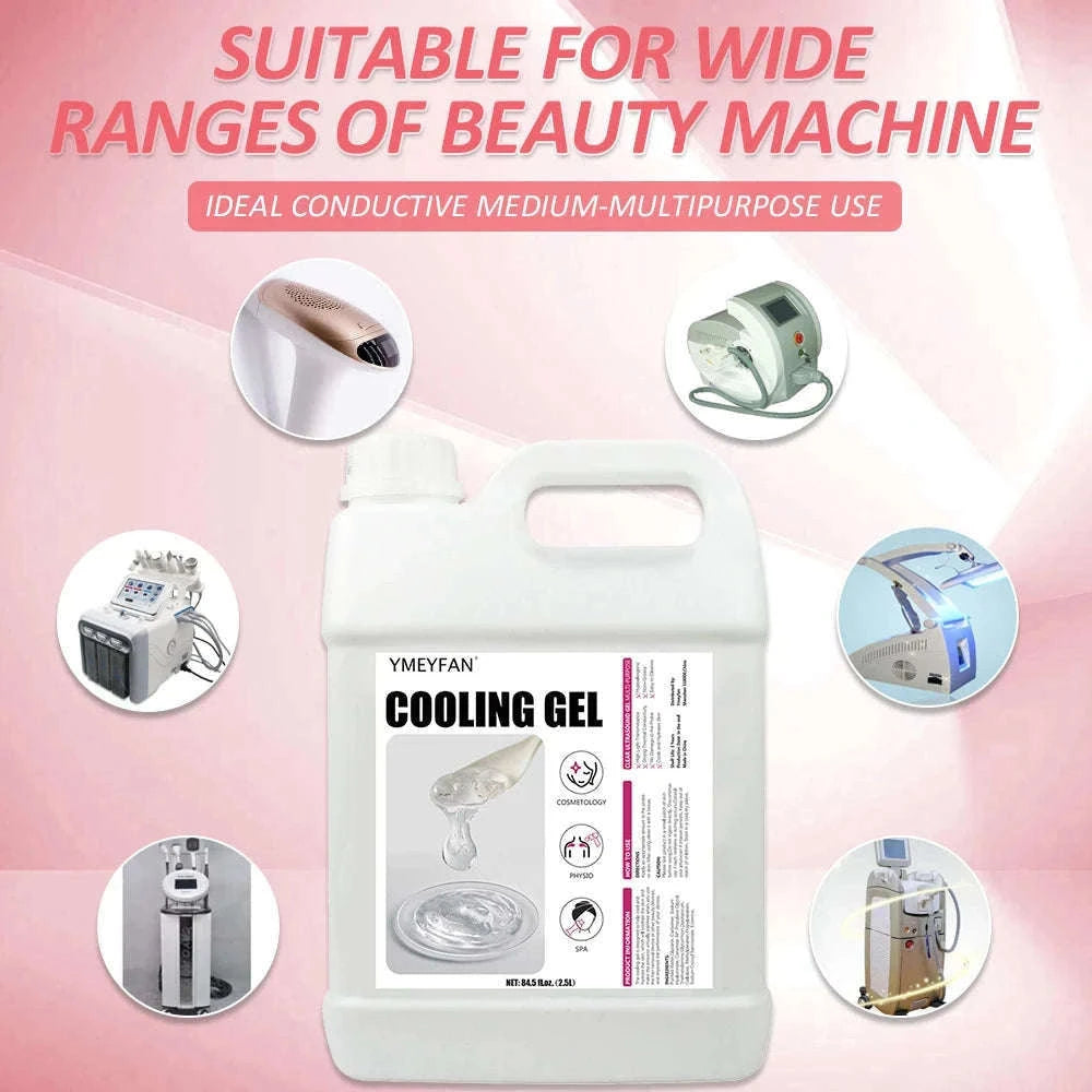 2.5L Clear Conductive Gel for Ultrasound and Beauty Devices-2.5L / CZECH REPUBLIC
