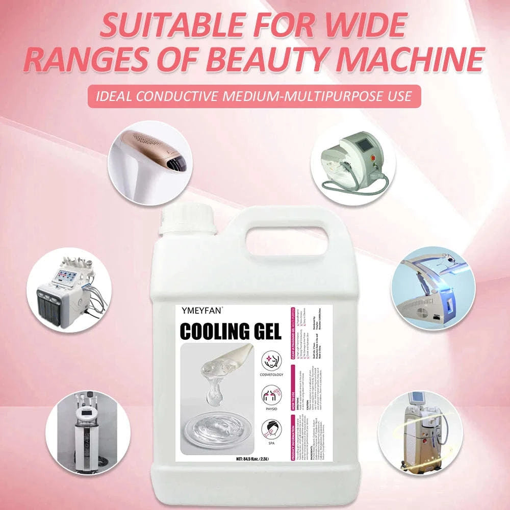 2.5L Clear Conductive Gel for Ultrasound and Beauty Devices-2.5L / CZECH REPUBLIC