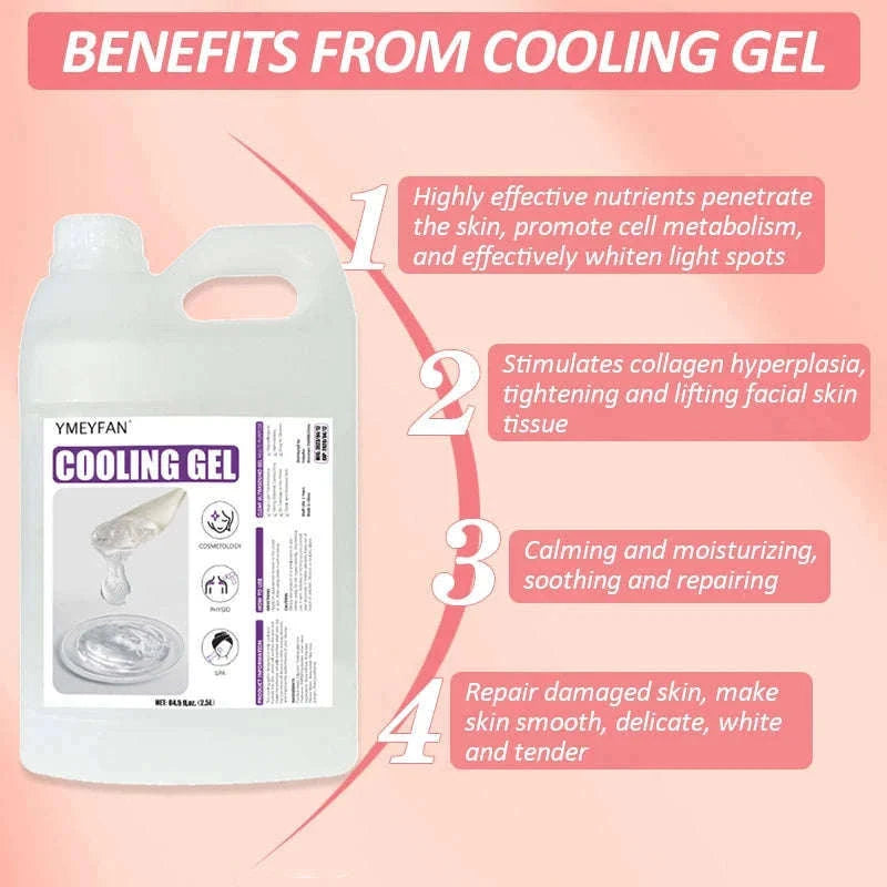 2.5L Clear Conductive Gel for Ultrasound and Beauty Devices-2.5L / CZECH REPUBLIC