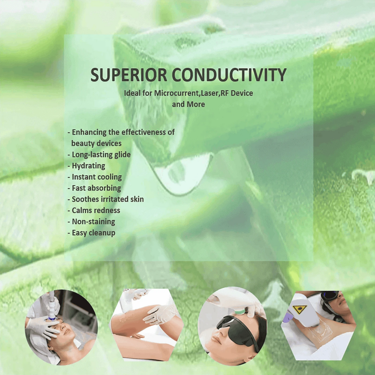2.5L Clear Conductive Gel for Ultrasound and Beauty Devices-2.5L / CZECH REPUBLIC