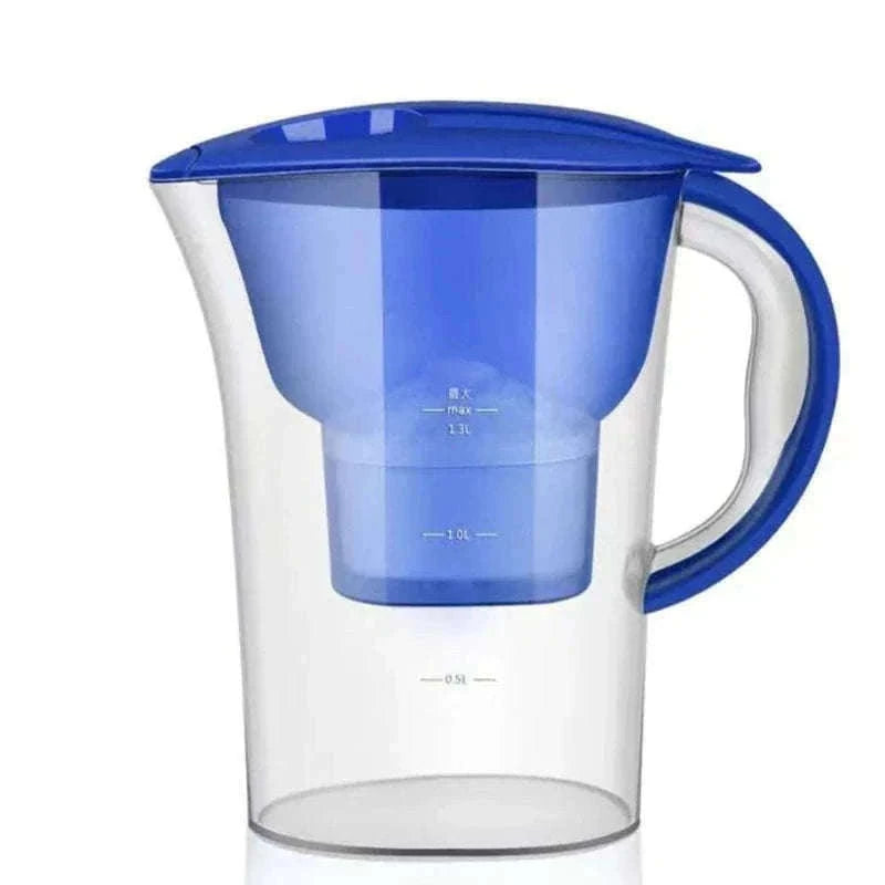 2.5L Water Filter Pitcher with Four-Layer Filtration-Default Title