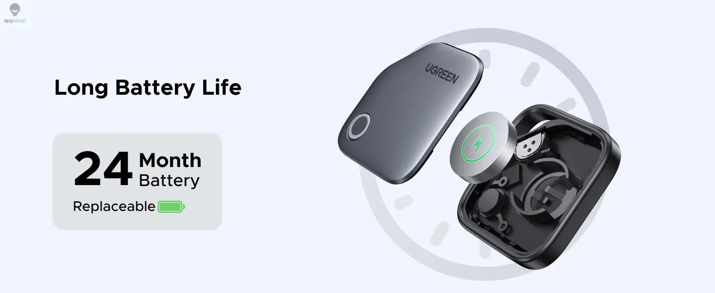 【2-Pack】 Smart Tag Bluetooth Tracker, Keys Finder Item Locator SmartTag Up to 2 Year Battery For iPhone Apple Find My (only IOS) 