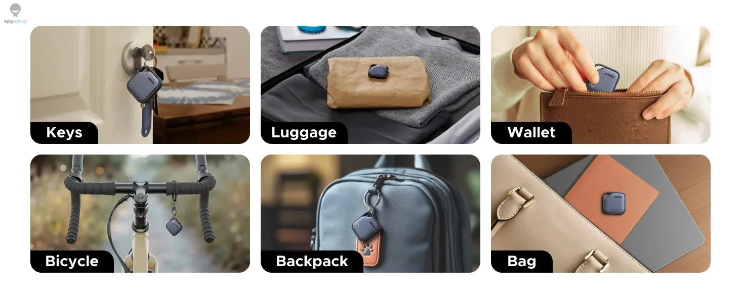 【2-Pack】 Smart Tag Bluetooth Tracker, Keys Finder Item Locator SmartTag Up to 2 Year Battery For iPhone Apple Find My (only IOS) 