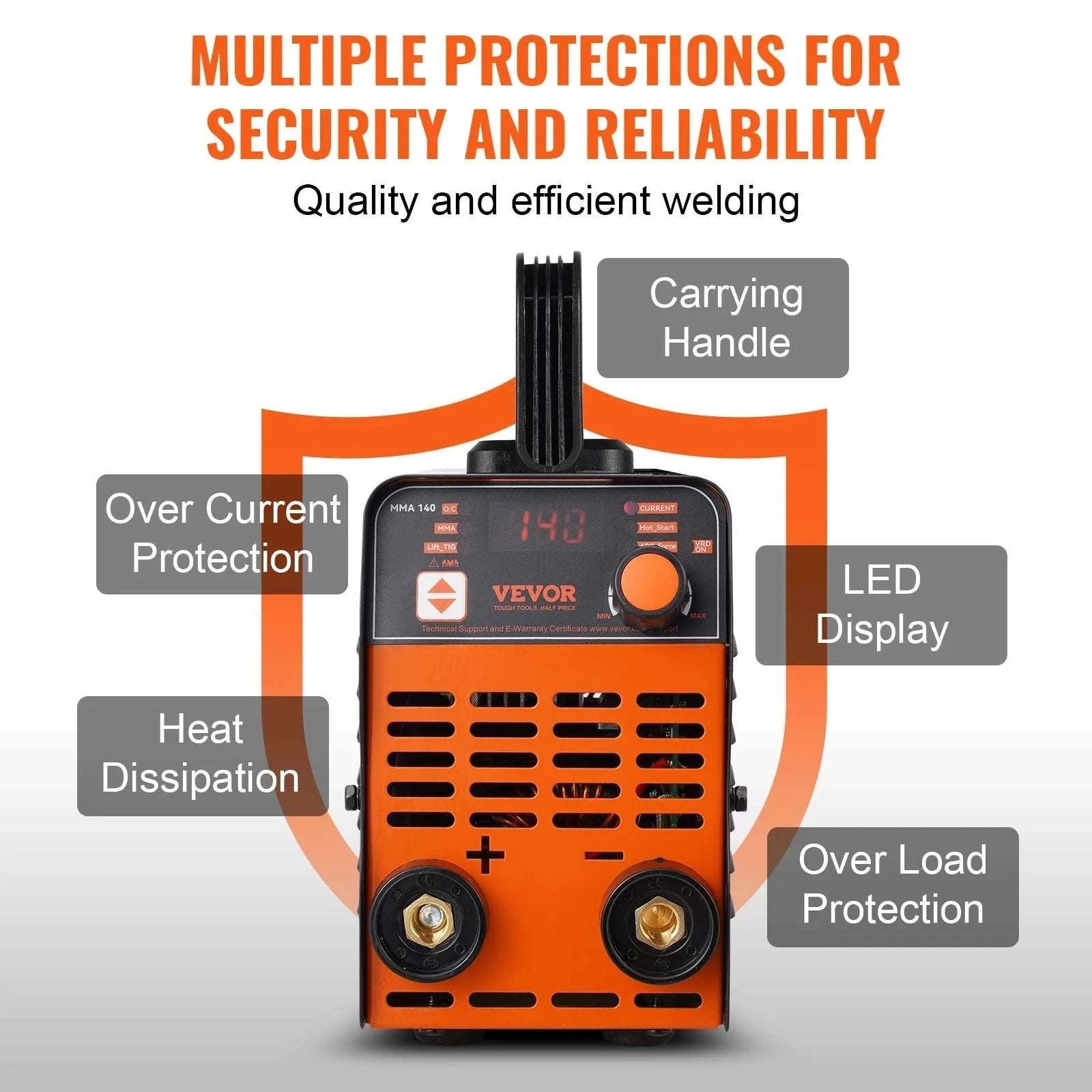 2-in-1 ARC & Lift TIG Welder Machine with IGBT and Hot Start-200A / Poland