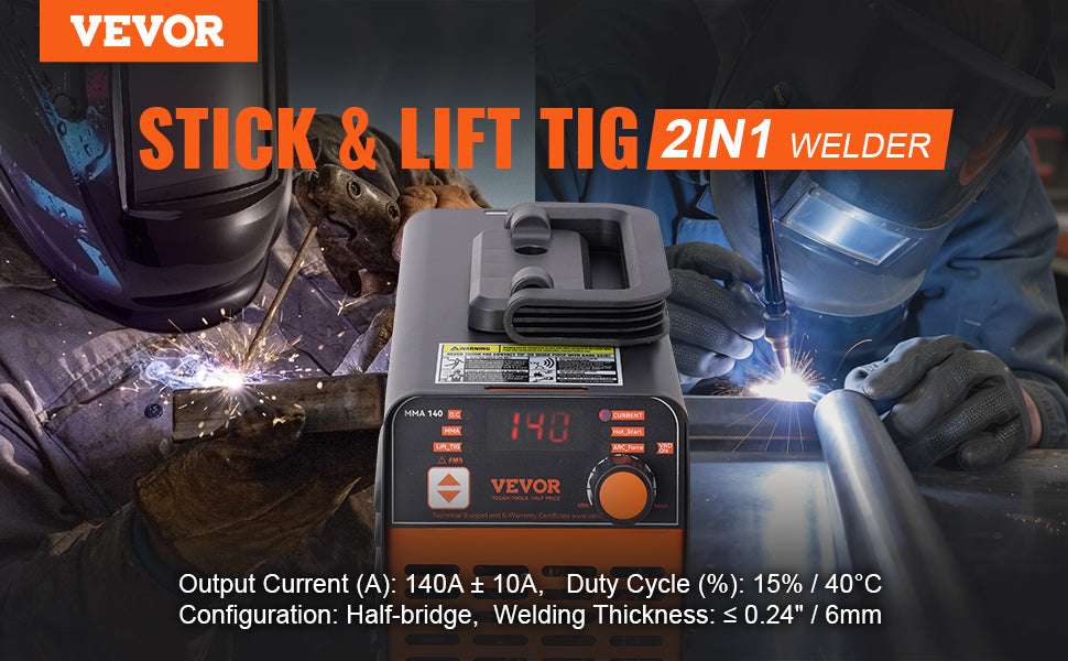 2-in-1 ARC & Lift TIG Welder Machine with IGBT and Hot Start-200A / Poland