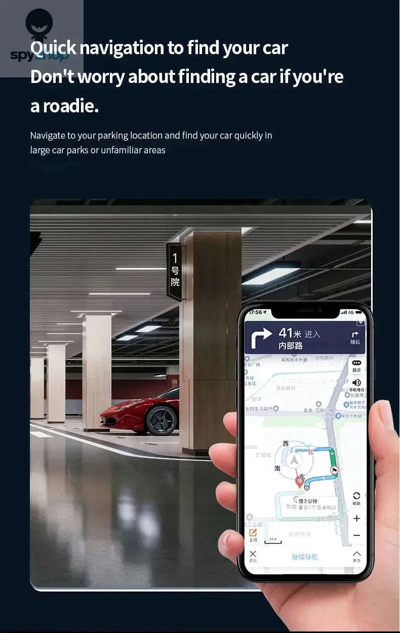 2‑in‑1 Car Charger GPS Locator-1PCs