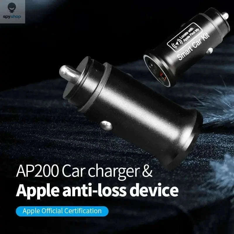 2-in-1 Car Charger GPS Locator with Apple Find My-1PCs