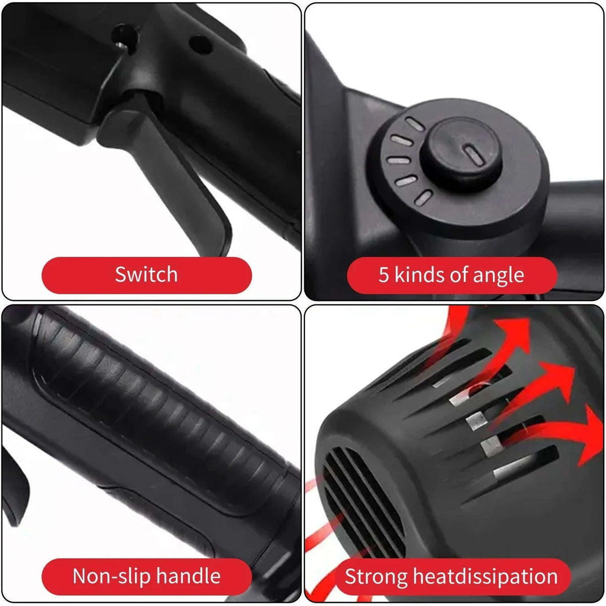 2-in-1 Cordless Pole Chainsaw with 2.25m Reach-2 pcs batteries / EU / france