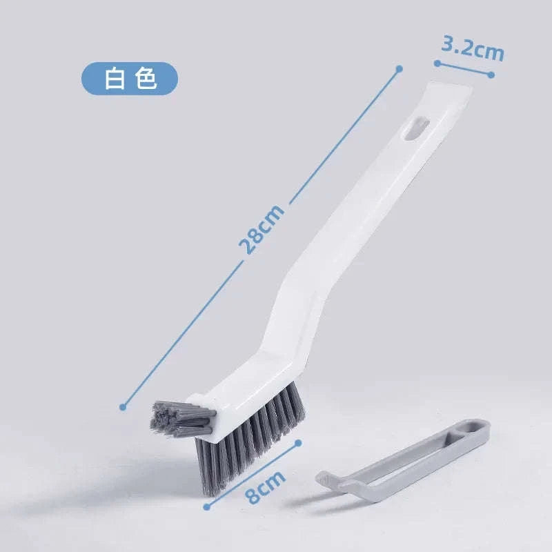 2-in-1 Corner Cleaning Brush for Tiles and Gaps-Blue