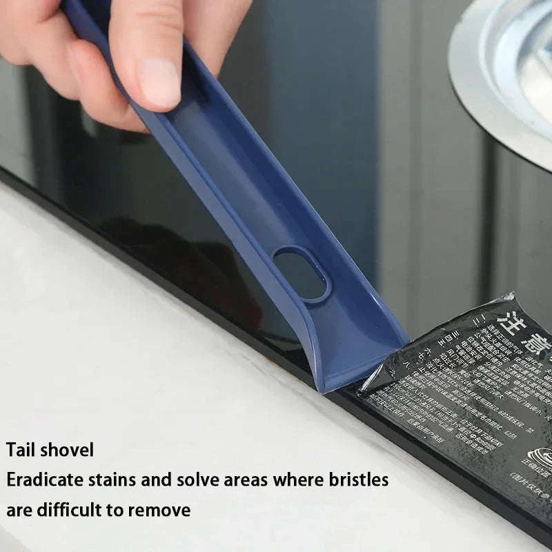 2-in-1 Corner Cleaning Brush for Tiles and Gaps-Blue