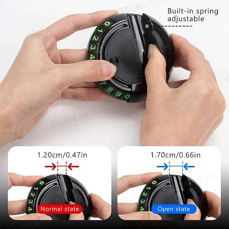 2-in-1 Dashboard Anti-Slip Mat with 360-Degree Rotating Phone Holder-Black gray