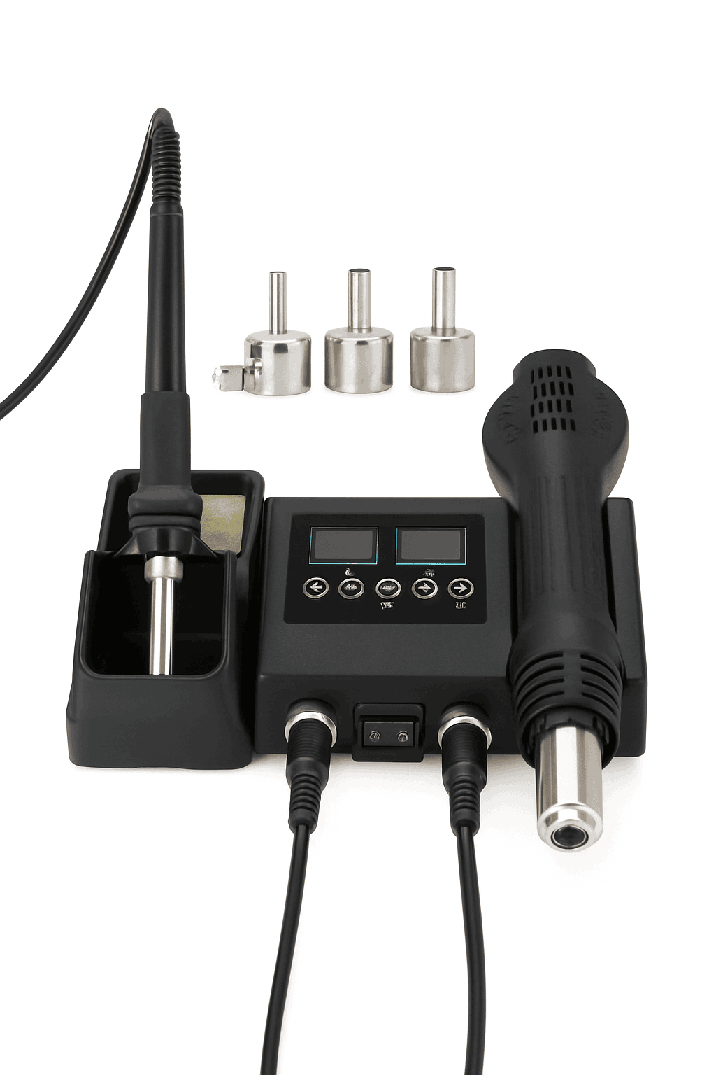 2-in-1 Digital Soldering & Hot Air Rework Station-Complex Version / 110V US Plug